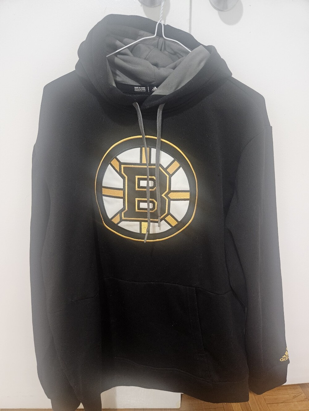 Boston Bruins Official NHL Adidas Hockey Jersey Hoodie Sweater